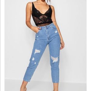 BOOHOO High waisted mom jeans